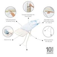 Brabantia strijkplank cotton flow 124x45cm - thumbnail