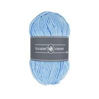 Durable Velvet 282 Light blue - Haakgaren / Breigaren - thumbnail