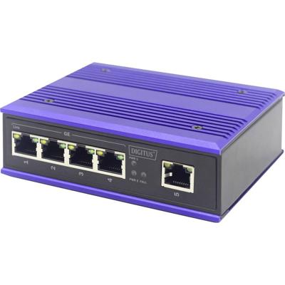 Digitus DN-650106 DN-650106 Industrial Ethernet Switch 8 poorten 10 / 100 MBit/s Digitus DN-650106 DN-650106 Industrial Ethernet Switch 8 poorten 10 / 100 MBit/s