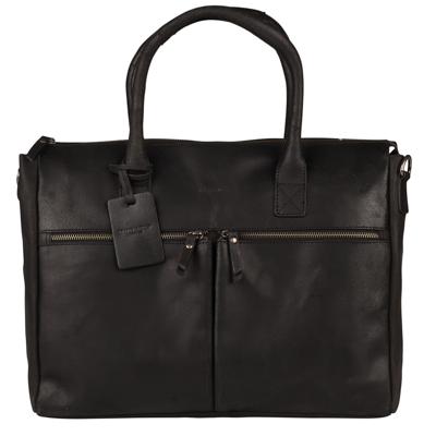 Burkely Vintage Valerie Laptop Bag 15.6"-Black