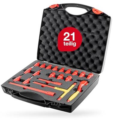 Wiha 43023 | Ratelsleutelset | Geisoleerd | 3/8" | 21-delig - 43023 - thumbnail