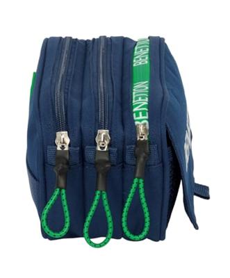 Alleshouder Benetton Green Marineblauw 21,5 x 10 x 8 cm