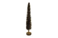 Countryfield kerstboom led timoi 70 cm bruin - thumbnail