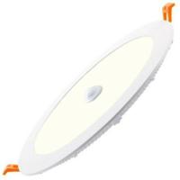 Slimme LED Downlight met Bewegingssensor en Dag/Nacht Sensor - 22W - Wit 4000K - thumbnail