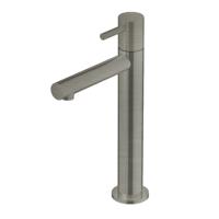 Hotbath Buddy Fonteinkraan - uitloop 11cm - opbouw - hoog model - geborsteld nikkel EH001GN - thumbnail