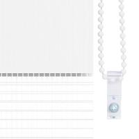 VidaXL Duo rolgordijn 80x150cm wit - thumbnail