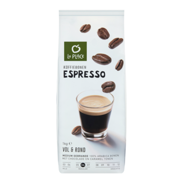 La Place Koffiebonen Espresso 1 kg bij Jumbo