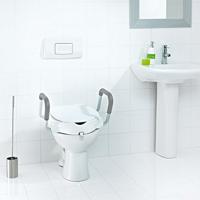 Ridder Ridder Sam toiletverhoger met armleuningen wit - thumbnail