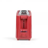 Broodrooster met lange sleuf - LIVOO - DOD168RC - 900 W - Verstelbare thermostaat: 7 standen - Rood - thumbnail