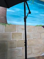 Zweefparasol Menorca 300 cm antraciet - thumbnail