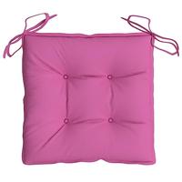 Stoelkussens 6 st 50x50x7 cm oxford stof roze - thumbnail