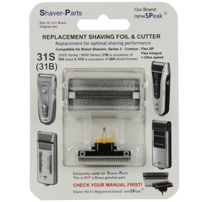 Shaver-Parts Braun Combipack Alt 31s Shaver-Parts Braun Combipack Alt 31s