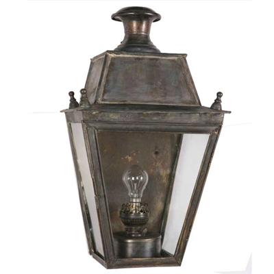 Limehouse Landelijk buitenlampBalmoral Large handgemaakt - antiek koper (ANT) - 425AF