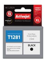 Activejet AE-1281N inkt (vervanging van Epson T1281; Supreme; 15 ml; zwart) - thumbnail