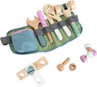 Small Foot - gereedsschapsriem met houten gereedschap, 15dlg. - thumbnail
