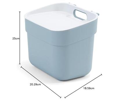 Curver Ready To Collect GFT Prullenbak 5L Blauw/Grijs