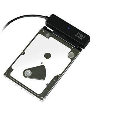 ACT Connectivity usb adapterkabel naar 2,5" sata hdd/ssd (zwart, usb 3.2 (5 gbit/s))