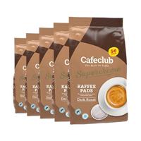 Caféclub - Supercreme Koffiepads Dark Roast - 5x 56 pads - thumbnail