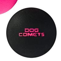 Dog Comets Ball Stardust Zwart/Roze M - thumbnail