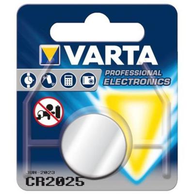 Varta Lithium-Knoopcelbatterij CR2025 | 3 V DC | Zilver | 10 stuks - VARTA-CR2025 VARTA-CR2025