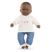 Corolle t-shirt en spijkerbroek voor babypop, 30cm - thumbnail