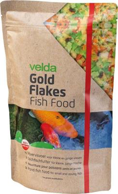 Gold flakes fish food 3000 ml Velda - Velda Gold flakes fish food 3000 ml Velda - Velda
