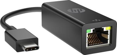 HP USB-C, Netwerk Adapter [1x USB-C stekker - 1x RJ45-bus] USB-C - RJ45 Adapter G2
