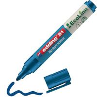 Edding 4-31003 Flipchartmarker 31 EcoLine Ronde punt 1.5 - 3 mm Blauw 1 stuk(s) - thumbnail