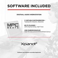 M-AUDIO AIR|Hub USB 2.0 Type-C Zwart - thumbnail