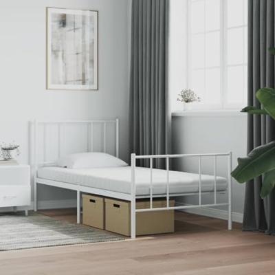 Schuimmatrassen 2 st 7 zones hardheid 20 ILD 90x200 cm wit Schuimmatrassen 2 st 7 zones hardheid 20 ILD 90x200 cm wit