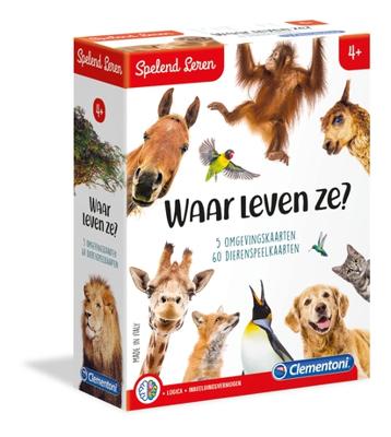 Spelend Leren - Waar Leven Ze - Spel;Spel (8005125669110)