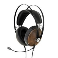 Meze Audio 99 Classic Headset + Boom Mic Walnoot Zilver - thumbnail