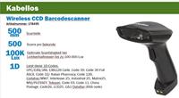 Manhattan 178495 USB-Kit Barcodescanner Bluetooth 1D CCD Zwart Handmatig Bluetooth, USB - thumbnail