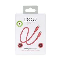 USB-kabel DCU Rood 1 m - thumbnail