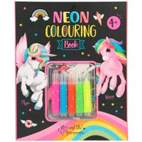 Ylvi & the Minimoonis - Colouring Book w/ neon Markers (0410331) - thumbnail