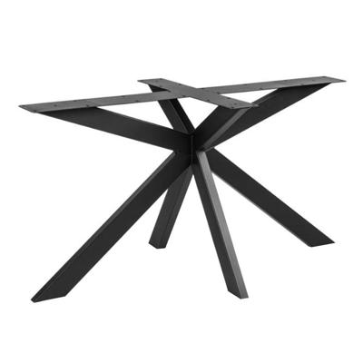 Stalen matrix zwart spinpoot 180 bij 80 cm en hoogte 73 cm (8 x 4 cm)