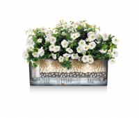 Bloempot Lechuza Zwart Grijs Polypropyleen - thumbnail