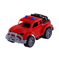 Cavallino trendy jeep rood, 22cm - thumbnail