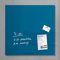 Sigel si-gl252 glasmagneetbord artverum 480x480x15mm petrolblauw - thumbnail
