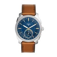 Horlogeband Fossil FTW1162 Leder Bruin 24mm - thumbnail