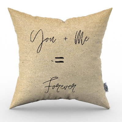 Valentijn kussen You+ Me = Forever - Pillow Buddies
