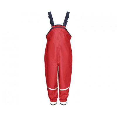 Playshoes Regenbroek Met Fleece Rood Junior Maat 80
