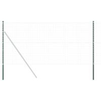Hekpalen 12 pcs Groen 130 cm Poedergecoat staal - thumbnail
