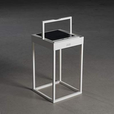 Lantaarn Porofino wit USB met zonne-energie 7815-250 Konstsmide