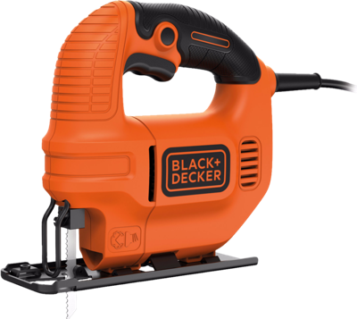 BLACK+DECKER KS501 400W Decoupeerzaag | 1x Zaagblad - KS501-QS BLACK+DECKER KS501 400W Decoupeerzaag | 1x Zaagblad - KS501-QS