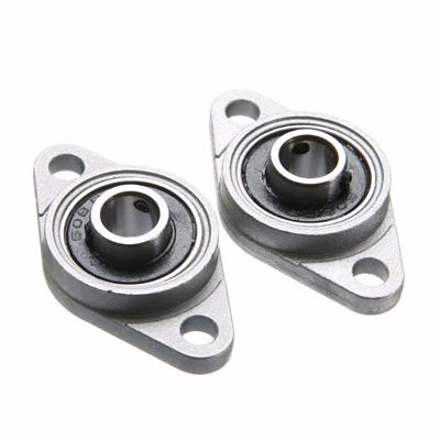 2 stuks Diamond KFL-08 000 001 Lagerhuis zink legering miniatuur behuizing lager 3D-printer accessoires universeel grootte: KFL001 (inwendige diamete