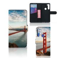 Motorola G8 Power | Flip Cover | Golden Gate Bridge - thumbnail