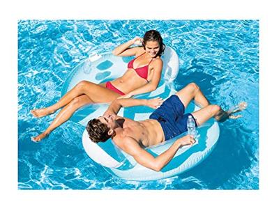Intex 56800EU Dubbele Lounge Zwemband 198x117 cm