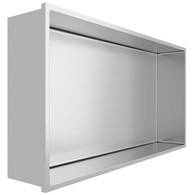 RVS Inbouwnis 30x60x10cm - Stijlvolle Wandnis van Roestvrij Staal