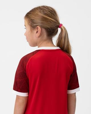 JAKO 4224K Shirt Iconic Km Kids - Sportrood/Wijnrood - 152